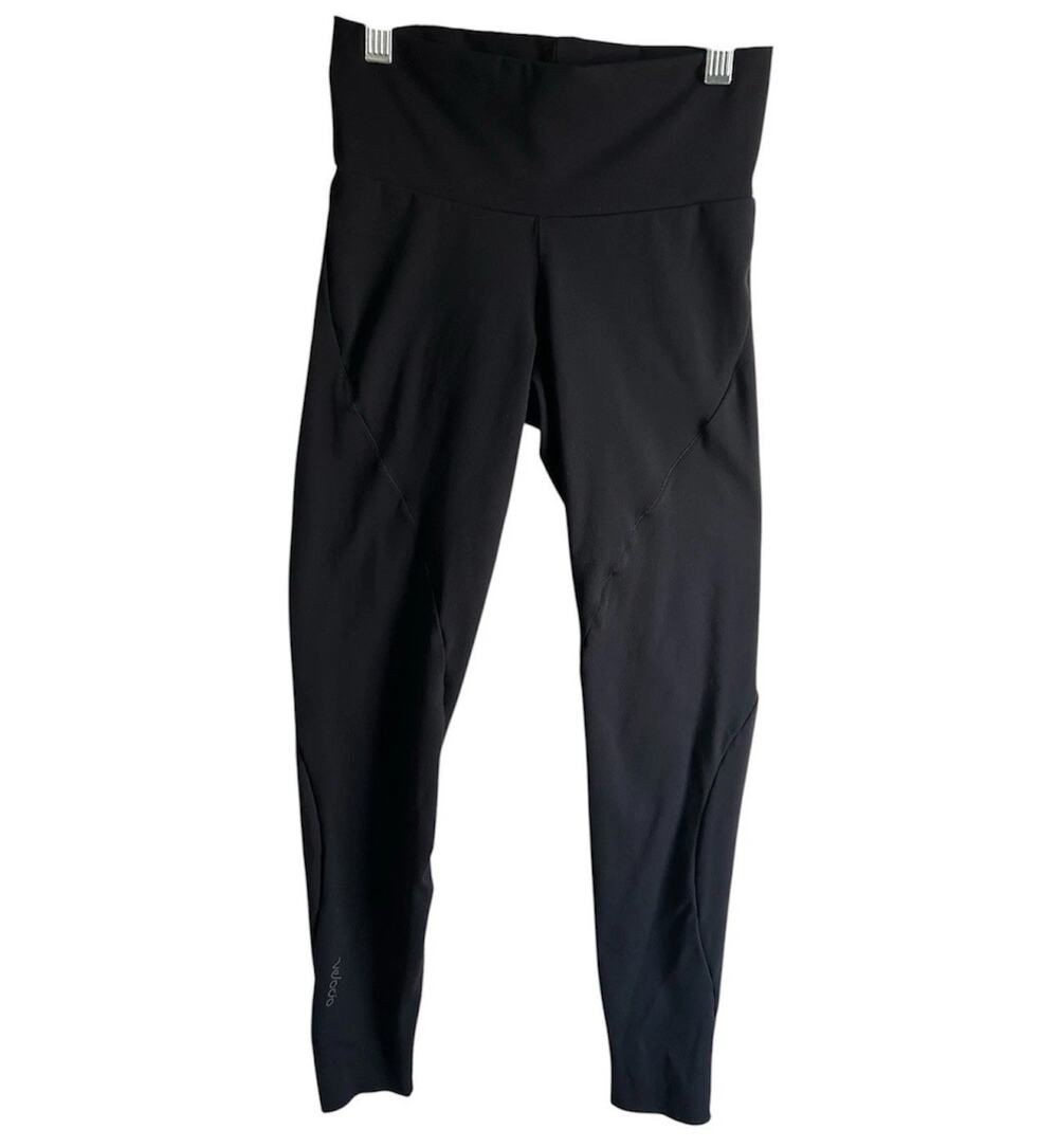 Velocio Women’s Luxe Cycling Leggings Black Size S Handmade in Italy Performance